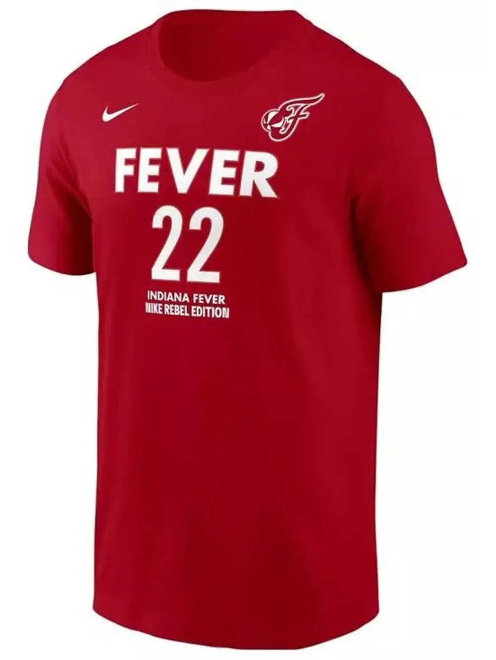 NWT New Nike Women’s Indiana Fever Caitlin Clark #22 Rebel Red T-Shirt - XL